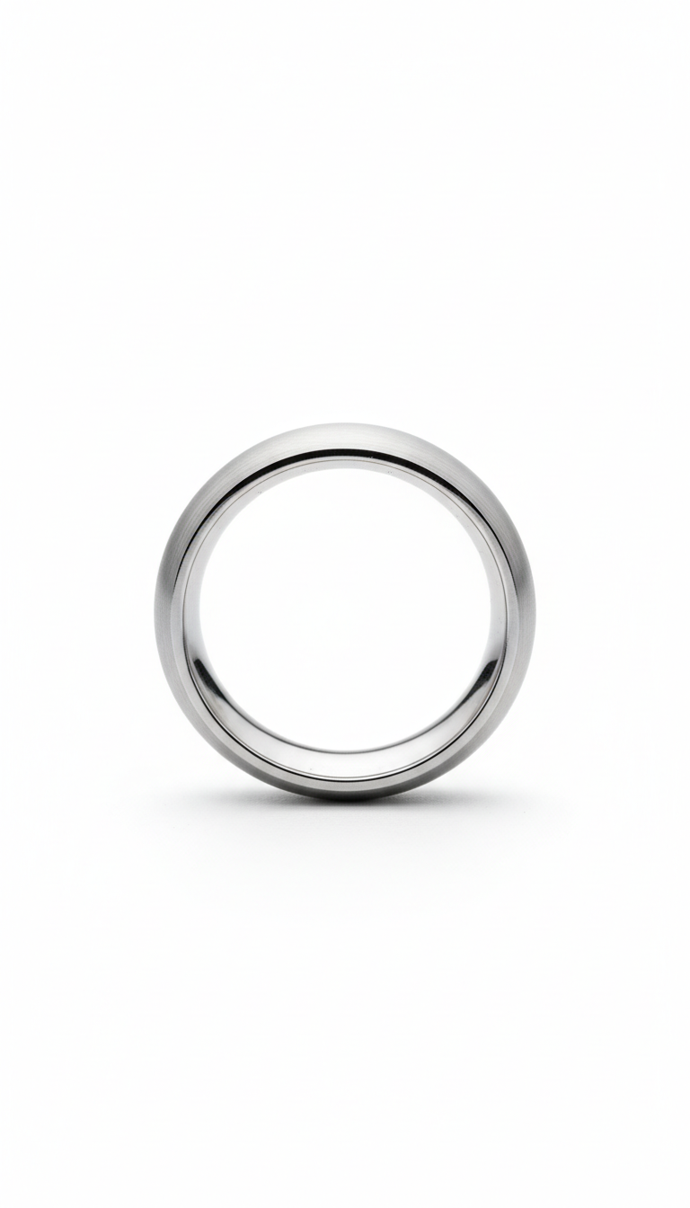 Polished Stainless Steel Ring