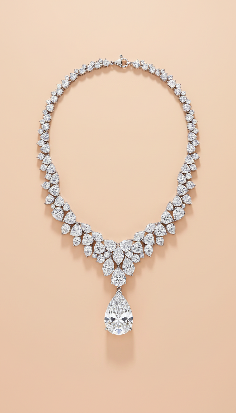 Elegant Diamond Necklace