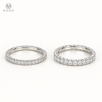 Ashley full eternity ring in 2mm and 3mm width options