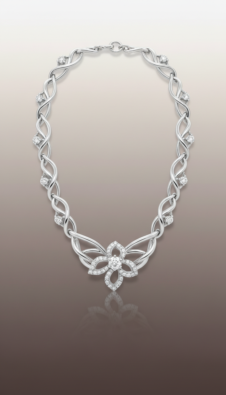 White Gold Necklace