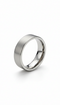 Sleek Stainless Steel Ring